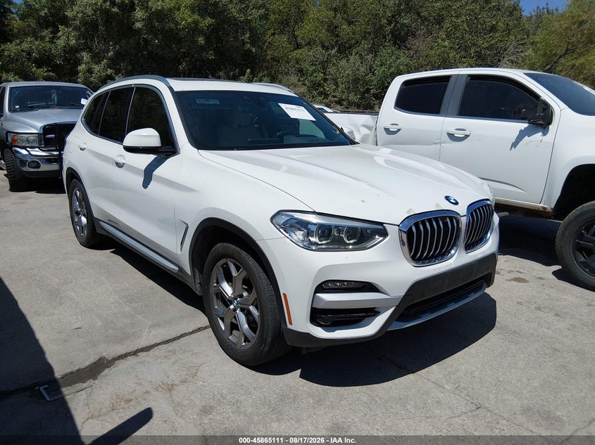 2020 BMW X3 VIN 5UXTY5C06L9C63075 — IAAI salvage auction photo
