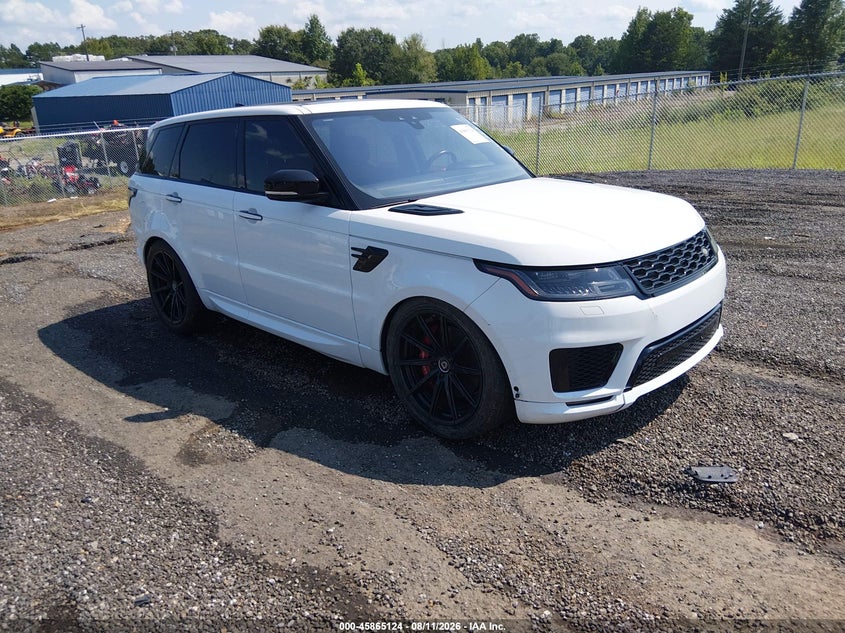 2019 Land rover Range rover sport VIN SALWV2SV8KA847788 IAAI salvage auction — UNKNOWN, Salvage Title, sold $11,600 on 2026-08-18 (photo 1)