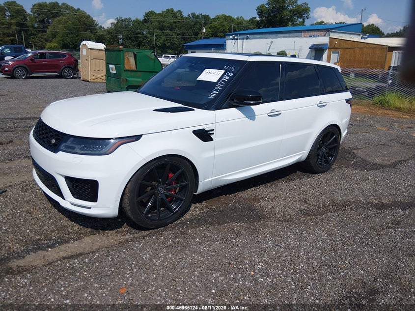 2019 Land rover Range rover sport VIN SALWV2SV8KA847788 IAAI salvage auction — UNKNOWN, Salvage Title, sold $11,600 on 2026-08-18 (photo 2)