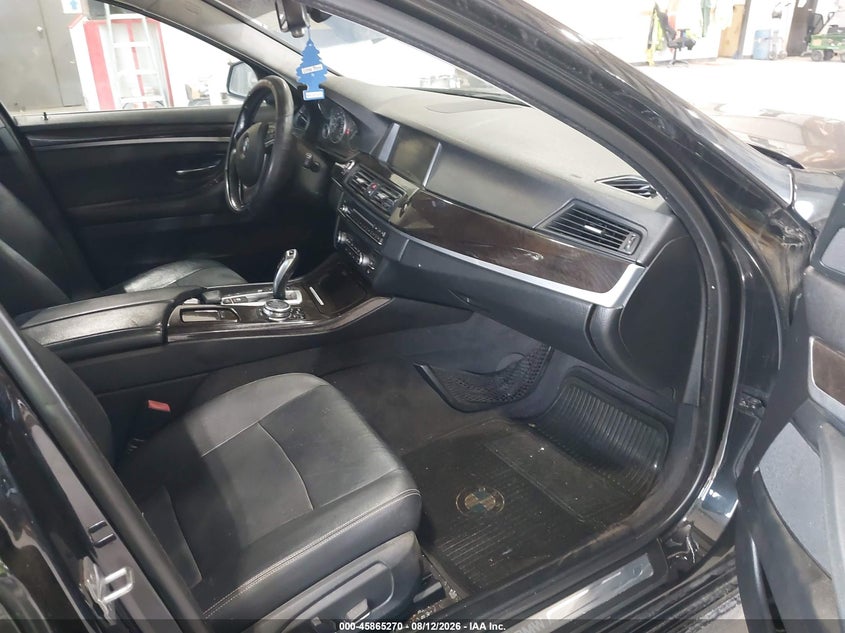 2014 BMW 5 series VIN WBA5B3C50ED531320 IAAI salvage auction — STORM DAMAGE, Clear (Montana), sold $700 on 2026-08-19 (photo 5)