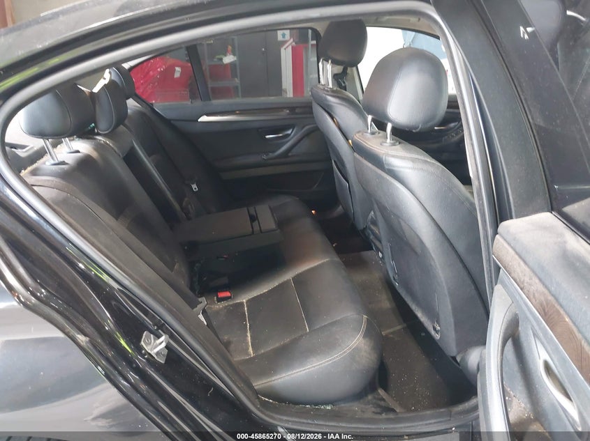2014 BMW 5 series VIN WBA5B3C50ED531320 IAAI salvage auction — STORM DAMAGE, Clear (Montana), sold $700 on 2026-08-19 (photo 8)