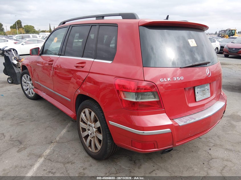 2010 Mercedes-benz Glk-class VIN WDCGG5GB3AF346986 IAAI salvage auction — NORMAL WEAR, Salvage Title - Dealer (California), sold $500 on 2026-08-20 (photo 3)