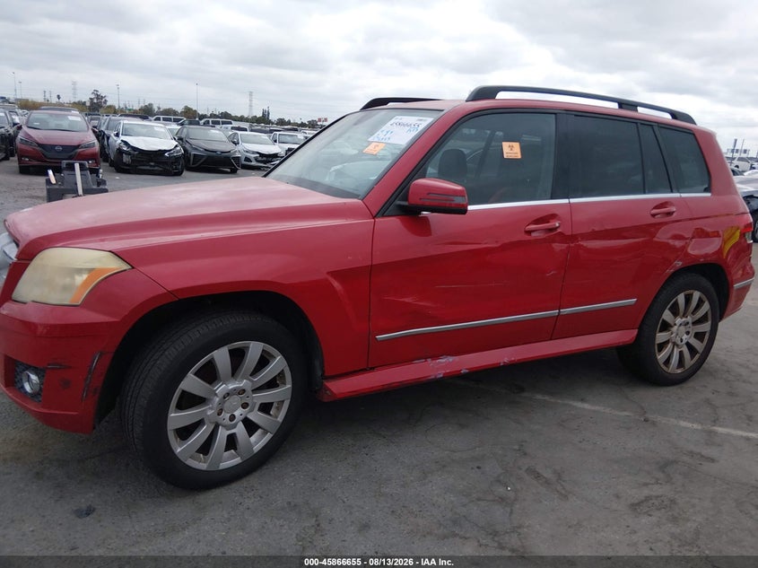 2010 Mercedes-benz Glk-class VIN WDCGG5GB3AF346986 IAAI salvage auction — NORMAL WEAR, Salvage Title - Dealer (California), sold $500 on 2026-08-20 (photo 6)