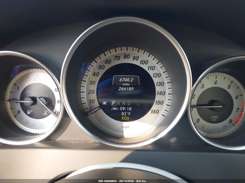 2013 Mercedes-benz C class VIN WDDGF8AB4DA786161 IAAI salvage auction — NORMAL WEAR, Clear (Pennsylvania), sold $1,000 on 2026-08-19 (photo 7)