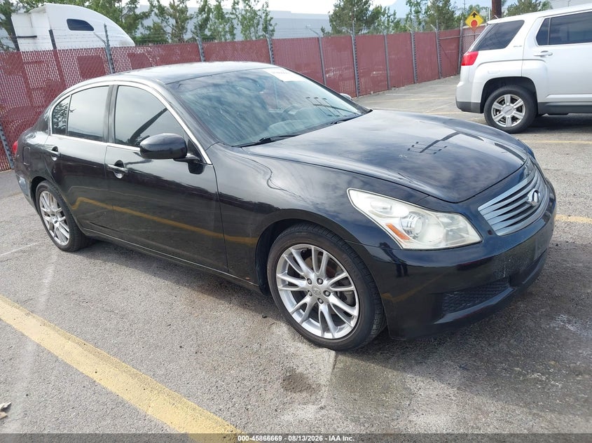 2007 Infiniti G35 VIN JNKBV61E57M716076 IAAI salvage auction — NORMAL WEAR, Clear - Dealer Only (California), sold $700 on 2026-08-19 (photo 1)