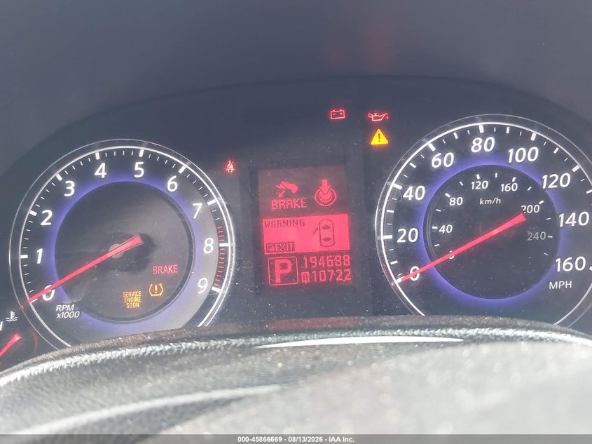 2007 Infiniti G35 VIN JNKBV61E57M716076 IAAI salvage auction — NORMAL WEAR, Clear - Dealer Only (California), sold $700 on 2026-08-19 (photo 7)