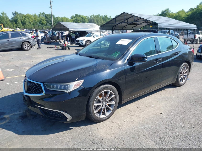 2020 Acura Tlx VIN 19UUB1F55LA005800 IAAI salvage auction — WATER/FLOOD, Salvage (Connecticut), sold $4,800 on 2026-09-01 (photo 2)