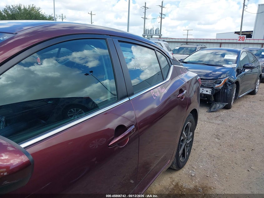 2024 Nissan Sentra VIN 3N1AB8CV5RY338827 IAAI salvage auction — REAR END, Salvage Title, sold $8,600 on 2026-08-19 (photo 6)