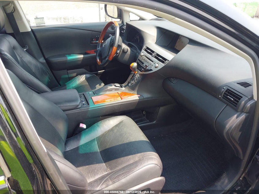 2012 Lexus Rx VIN JTJBC1BA4C2425769 IAAI salvage auction — LEFT FRONT, Salvage Title, sold $3,400 on 2026-09-20 (photo 5)