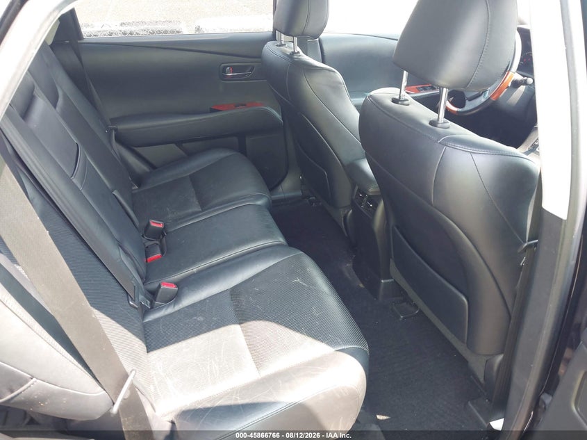 2012 Lexus Rx VIN JTJBC1BA4C2425769 IAAI salvage auction — LEFT FRONT, Salvage Title, sold $3,400 on 2026-09-20 (photo 8)