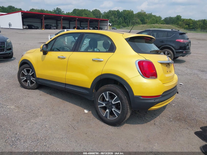 2017 Fiat 500x VIN ZFBCFYAB1HP604432 IAAI salvage auction — RIGHT FRONT, Wait Title, sold $1,050 on 2026-09-21 (photo 3)