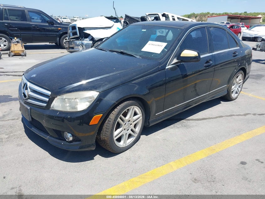 2008 Mercedes-benz C class VIN WDDGF56X58F138274 IAAI salvage auction — NORMAL WEAR, Clear (Kansas), sold $475 on 2026-08-20 (photo 2)