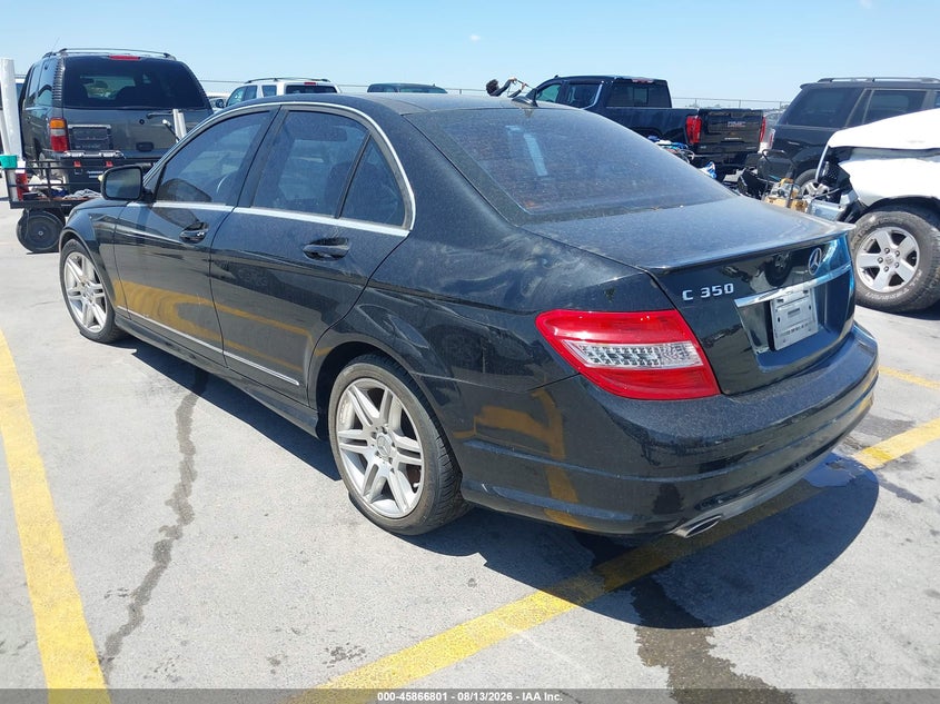 2008 Mercedes-benz C class VIN WDDGF56X58F138274 IAAI salvage auction — NORMAL WEAR, Clear (Kansas), sold $475 on 2026-08-20 (photo 3)