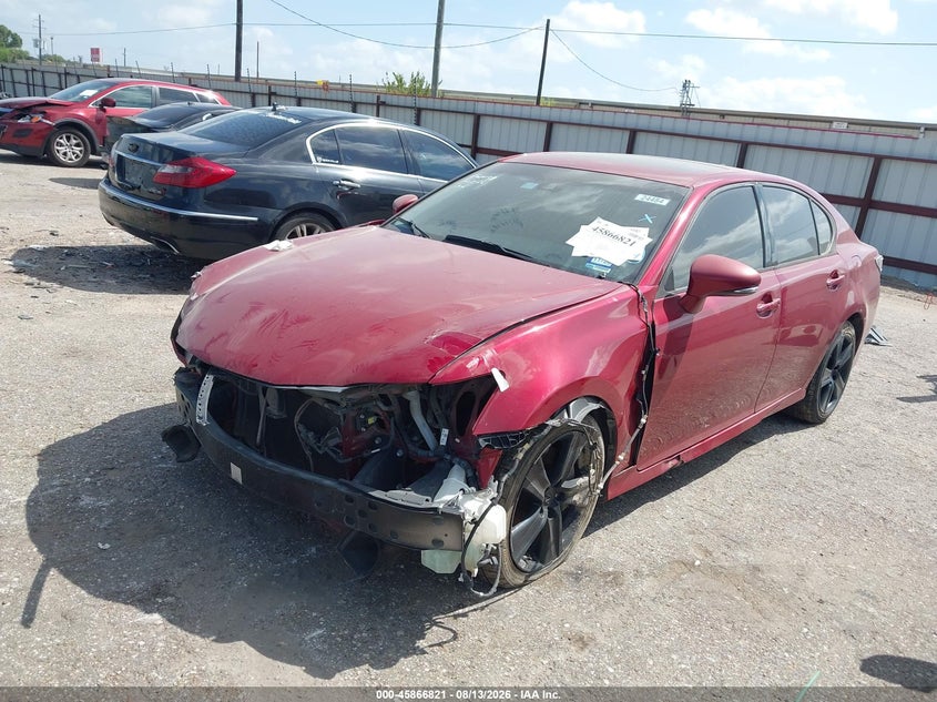 2017 Lexus Gs VIN JTHBZ1BL1HA010469 IAAI salvage auction — FRONT END, Original (Texas), sold $2,050 on 2026-09-26 (photo 2)