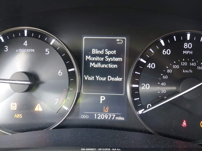 2017 Lexus Gs VIN JTHBZ1BL1HA010469 IAAI salvage auction — FRONT END, Original (Texas), sold $2,050 on 2026-09-26 (photo 7)