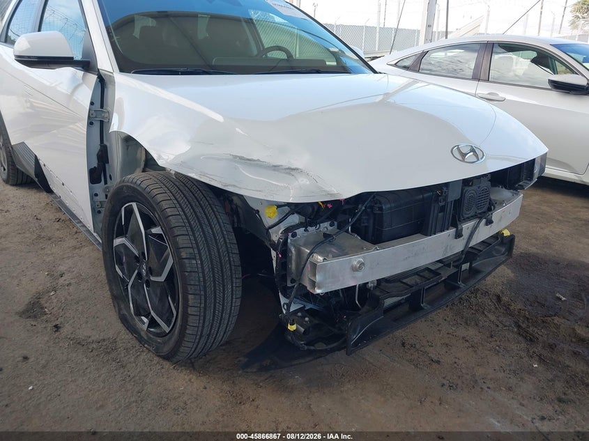 2024 Hyundai Ioniq 5 VIN KM8KN4DE8RU263538 IAAI salvage auction — RIGHT FRONT, Salvage Title, sold $9,175 on 2026-08-31 (photo 6)
