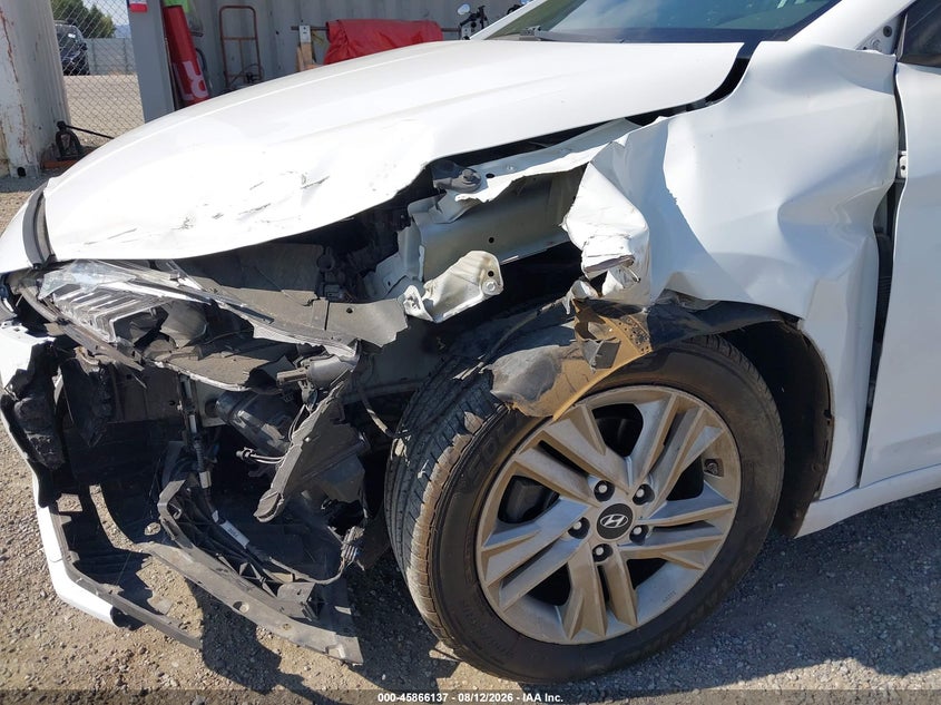 2020 Hyundai Elantra VIN 5NPD84LF0LH570038 IAAI salvage auction — LEFT FRONT, Salvage (California), sold $2,250 on 2026-09-03 (photo 6)