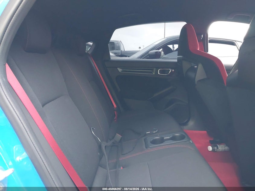 2025 Honda Civic type r VIN JHMFL5G46SX002951 IAAI salvage auction — SIDE, Wait Title, sold $23,050 on 2026-09-23 (photo 8)