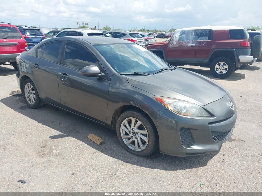 2013 Mazda 3 VIN JM1BL1VP8D1792992 IAAI salvage auction — SIDE, Wait Title, sold $250 on 2026-10-15 (photo 1)