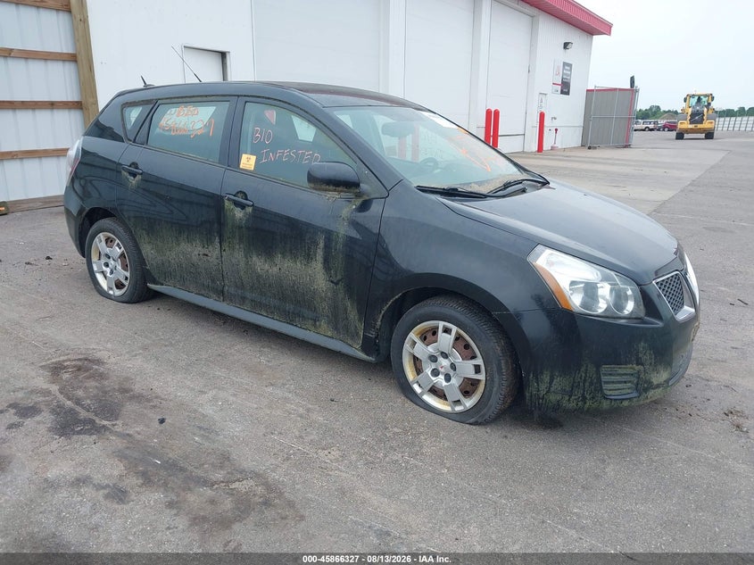 2009 Pontiac Vibe VIN 5Y2SP67009Z409623 IAAI salvage auction — NORMAL WEAR, Clear (Minnesota), sold $350 on 2026-09-01 (photo 1)
