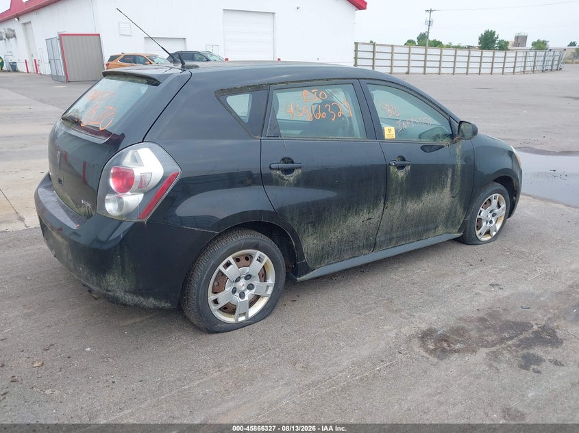 2009 Pontiac Vibe VIN 5Y2SP67009Z409623 IAAI salvage auction — NORMAL WEAR, Clear (Minnesota), sold $350 on 2026-09-01 (photo 4)