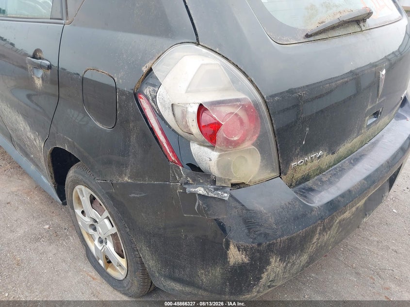 2009 Pontiac Vibe VIN 5Y2SP67009Z409623 IAAI salvage auction — NORMAL WEAR, Clear (Minnesota), sold $350 on 2026-09-01 (photo 6)