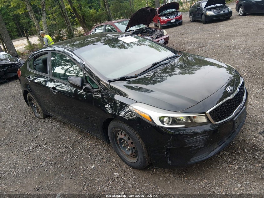 2017 Kia Forte VIN 3KPFL4A7XHE052548 IAAI salvage auction — NORMAL WEAR, Clear (Virginia), sold $525 on 2026-09-06 (photo 1)