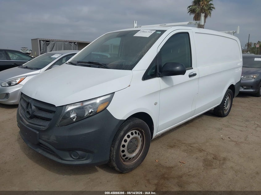 2020 Mercedes-benz Metris VIN WD3PG2EA7L3673131 IAAI salvage auction — FRONT & REAR, Salvage Title, sold $8,900 on 2026-08-19 (photo 2)