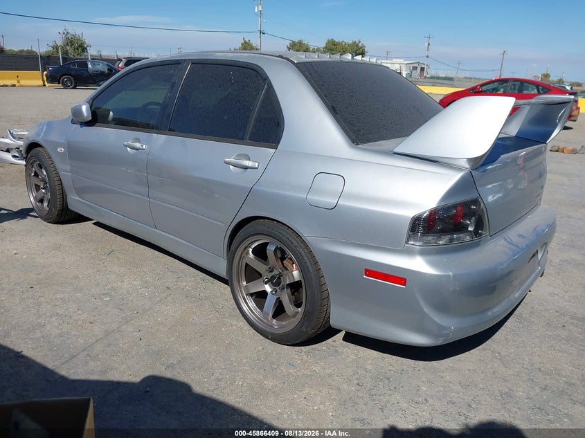 2006 Mitsubishi Lancer evolution VIN JA3AH86C76U034692 IAAI salvage auction — FRONT END, Salvage (California), sold $18,600 on 2026-08-21 (photo 3)