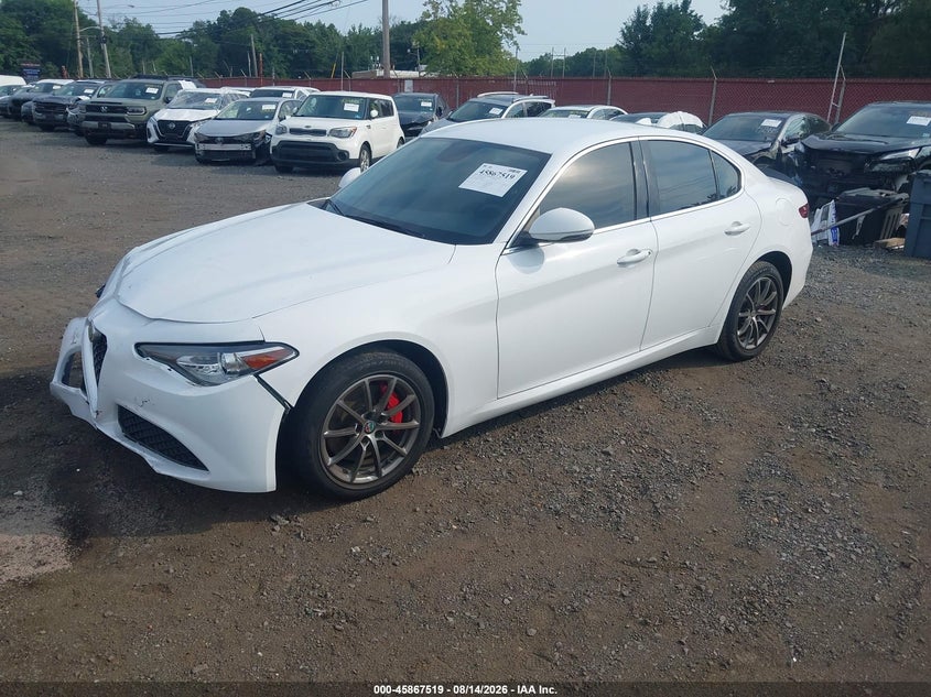 2019 Alfa romeo Giulia VIN ZARFANAN8K7603440 IAAI salvage auction — FRONT END, Salvage (Idaho), sold $4,650 on 2026-08-28 (photo 2)