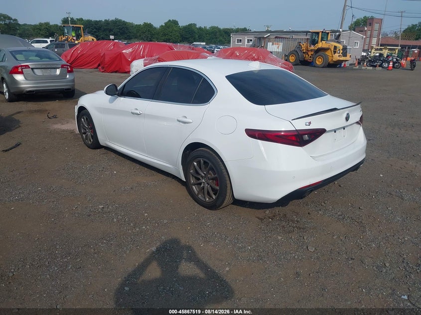 2019 Alfa romeo Giulia VIN ZARFANAN8K7603440 IAAI salvage auction — FRONT END, Salvage (Idaho), sold $4,650 on 2026-08-28 (photo 3)