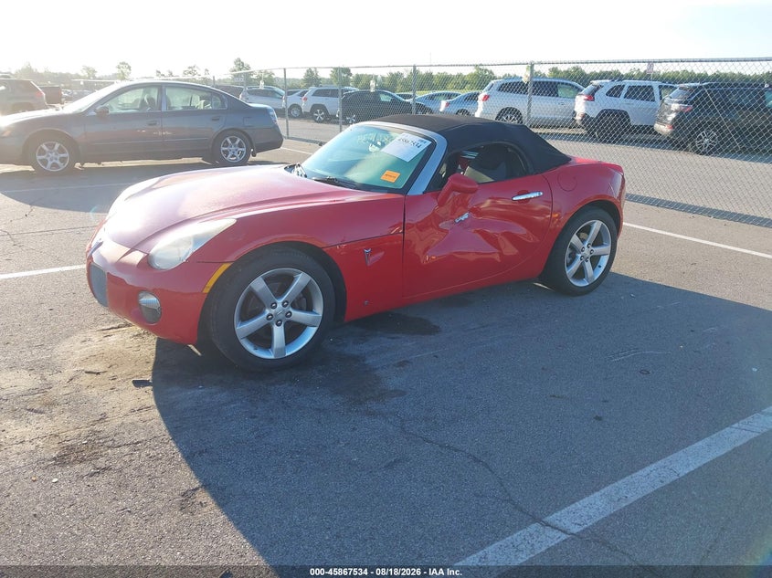 2008 Pontiac Solstice VIN 1G2MC35B08Y131886 IAAI salvage auction — SIDE, Clear (Indiana), sold $1,800 on 2026-09-06 (photo 2)