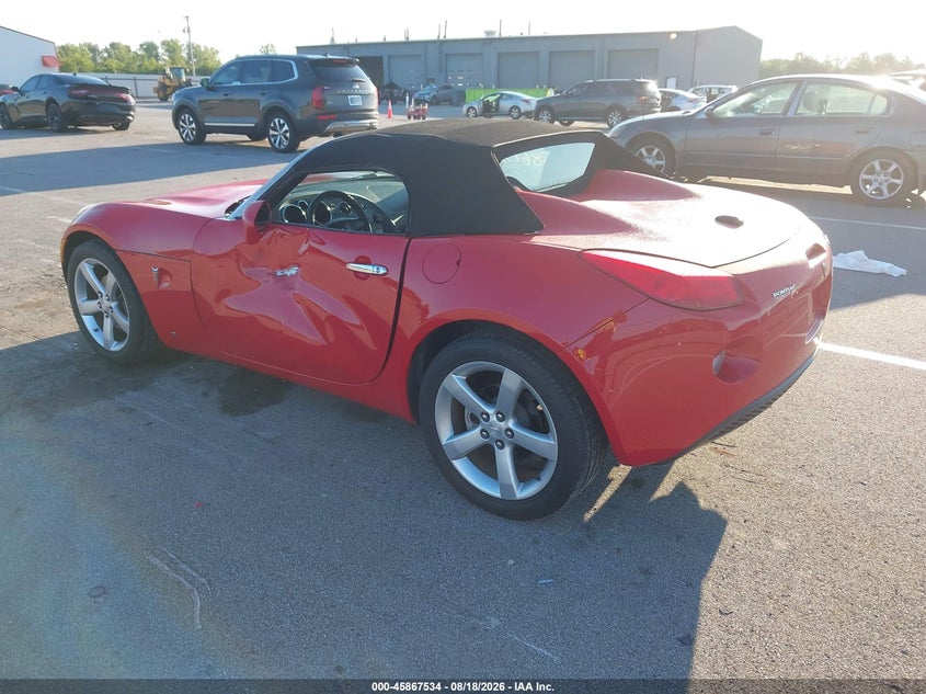 2008 Pontiac Solstice VIN 1G2MC35B08Y131886 IAAI salvage auction — SIDE, Clear (Indiana), sold $1,800 on 2026-09-06 (photo 3)