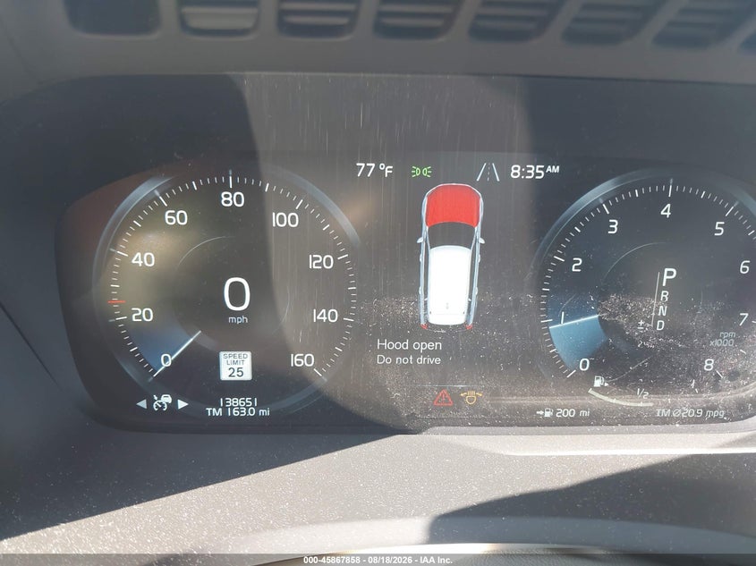 2020 Volvo Xc90 VIN YV4A22PK4L1567020 IAAI salvage auction — RIGHT FRONT, Salvage - Greater Than 75% (Maryland), sold $6,900 on 2026-09-08 (photo 7)
