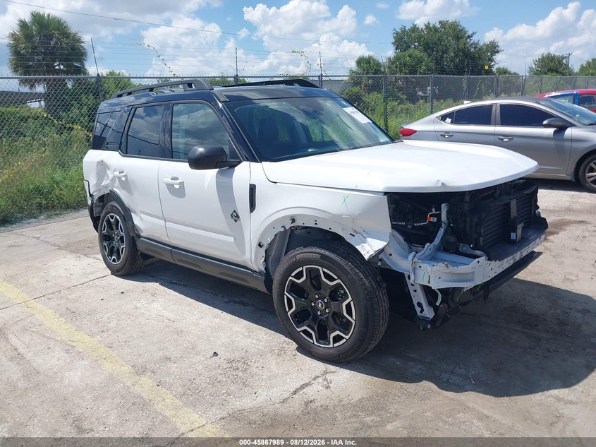 2025 Ford Bronco sport VIN 3FMCR9CN6SRF82487 — IAAI salvage auction photo