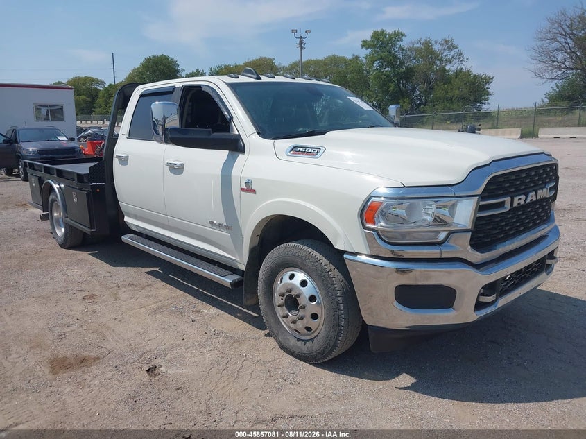 2021 Ram 3500 VIN 3C7WRTCL6MG577871 IAAI salvage auction — SIDE, Salvage Title, sold $29,200 on 2026-08-20 (photo 1)
