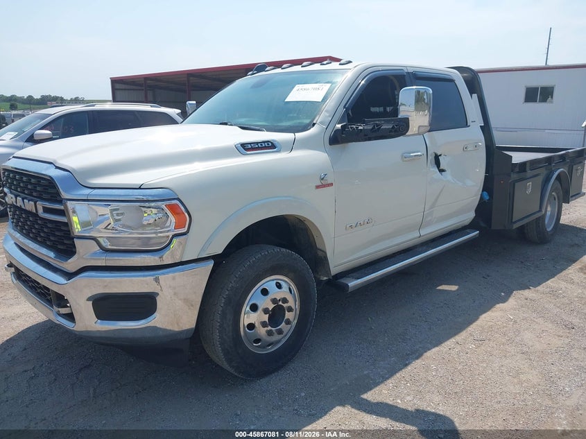 2021 Ram 3500 VIN 3C7WRTCL6MG577871 IAAI salvage auction — SIDE, Salvage Title, sold $29,200 on 2026-08-20 (photo 2)