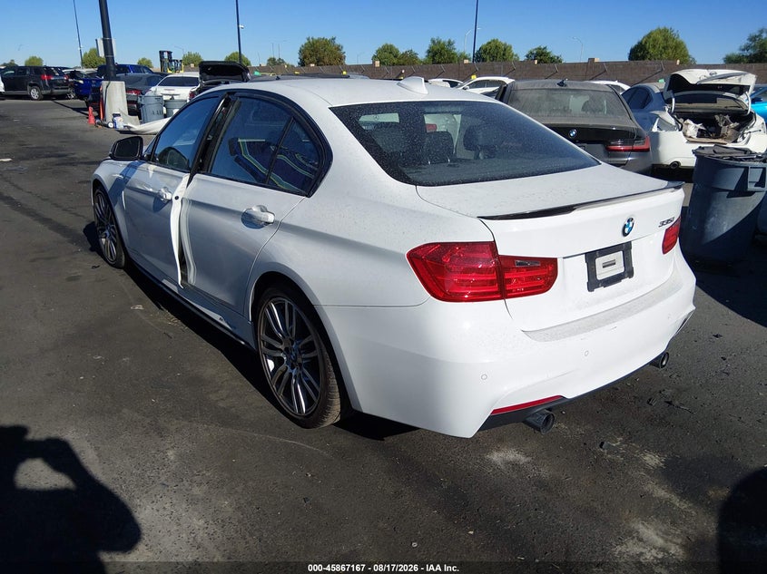 2015 BMW VIN WBA3A9G58FNT09420 IAAI salvage auction — RIGHT SIDE, Salvage Certificate (California), sold $1,300 on 2026-08-21 (photo 3)