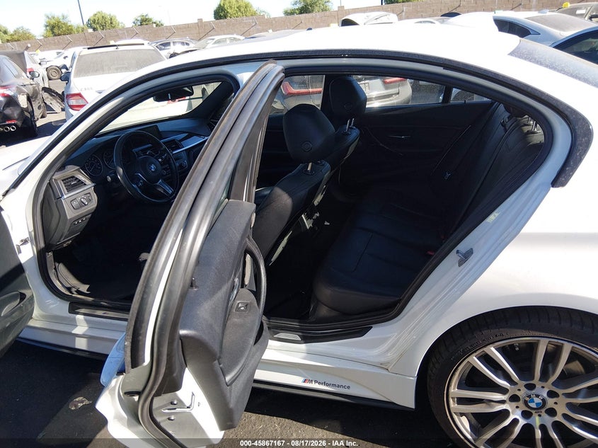 2015 BMW VIN WBA3A9G58FNT09420 IAAI salvage auction — RIGHT SIDE, Salvage Certificate (California), sold $1,300 on 2026-08-21 (photo 8)