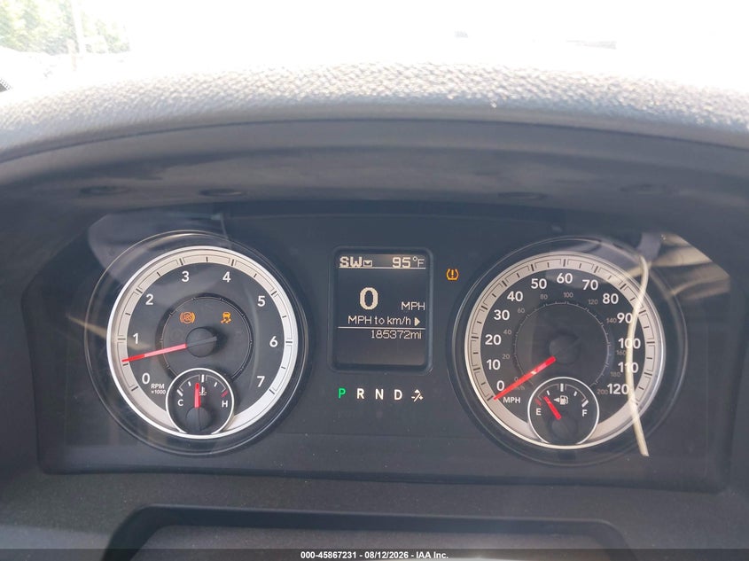 2023 Ram 1500 VIN 1C6RR7GT1P5588663 IAAI salvage auction — REAR END, Salvage Title, sold $3,500 on 2026-09-04 (photo 7)
