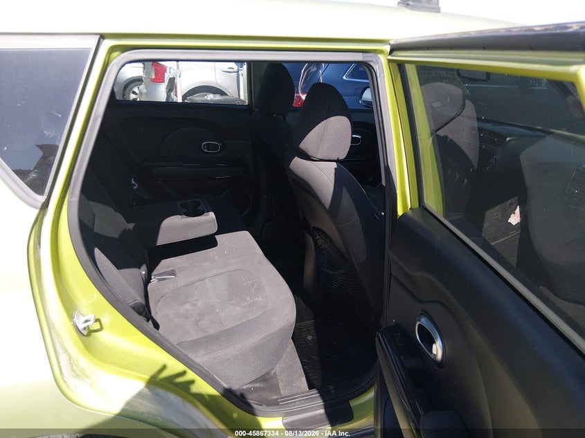 2014 Kia Soul VIN KNDJX3A55E7714670 IAAI salvage auction — NORMAL WEAR, Wait Title, sold $575 on 2026-08-31 (photo 8)