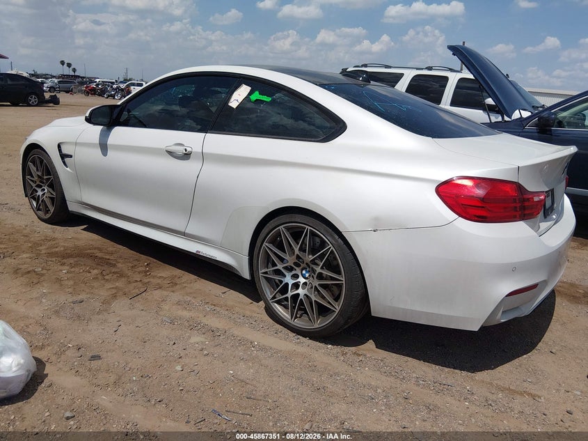 2017 BMW M4 VIN WBS3R9C53HK709853 IAAI salvage auction — NORMAL WEAR, Salvage Title, sold $25,250 on 2026-08-25 (photo 3)