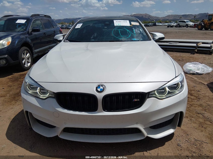 2017 BMW M4 VIN WBS3R9C53HK709853 IAAI salvage auction — NORMAL WEAR, Salvage Title, sold $25,250 on 2026-08-25 (photo 6)
