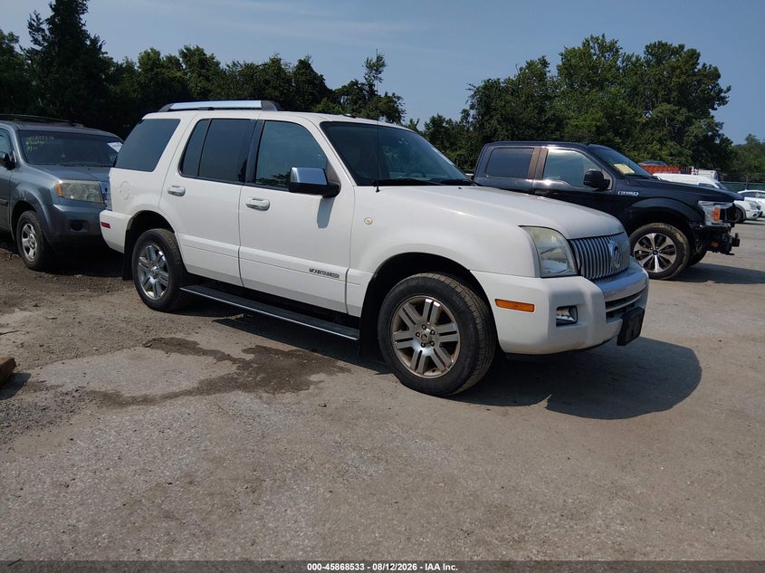 2008 Mercury Mountaineer VIN 4M2EU48878UJ01918 IAAI salvage auction — NORMAL WEAR, Clear (Maryland), sold $25 on 2026-09-17 (photo 1)