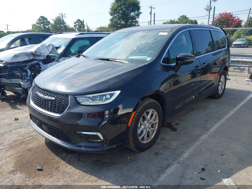 2026 Chrysler Pacifica VIN 2C4RC1BG1TR217033 IAAI salvage auction — REAR END, Wait Title, sold $10,300 on 2026-08-28 (photo 2)