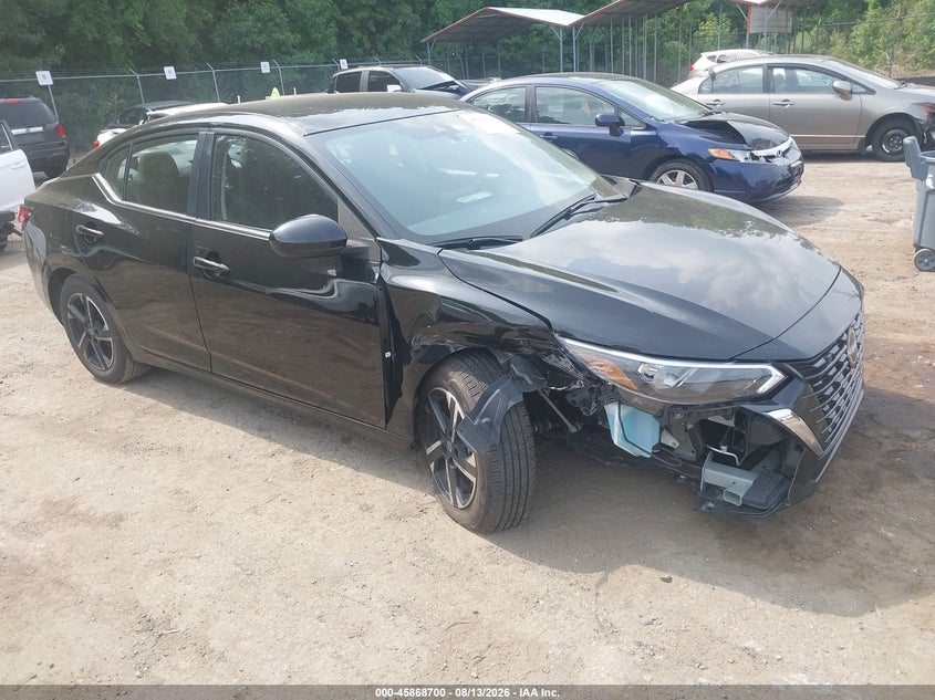 2025 Nissan Sentra VIN 3N1AB8CV0SY291700 — IAAI salvage auction photo