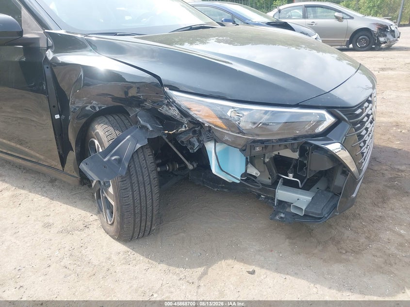 2025 Nissan Sentra VIN 3N1AB8CV0SY291700 IAAI salvage auction — RIGHT FRONT, Enterprise Vehicles Clear Only (Michigan), sold $9,350 on 2026-08-19 (photo 6)