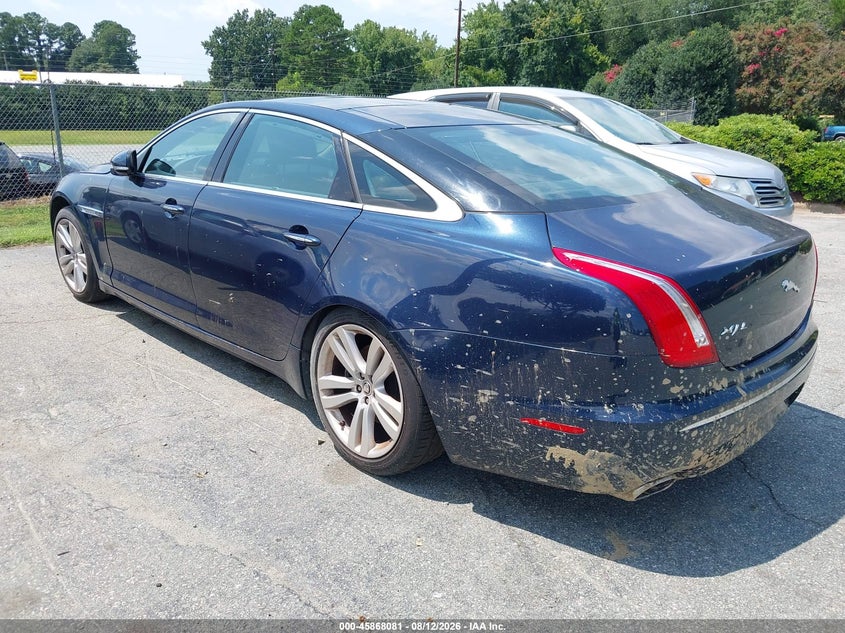 2011 Jaguar Xj VIN SAJWA2GB9BLV08416 IAAI salvage auction — REPOSSESSION, Repossession Paperwork (North Carolina), sold $1,400 on 2026-09-08 (photo 3)