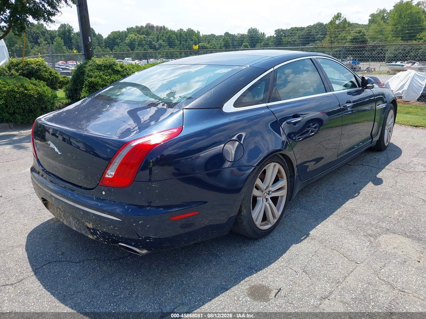 2011 Jaguar Xj VIN SAJWA2GB9BLV08416 IAAI salvage auction — REPOSSESSION, Repossession Paperwork (North Carolina), sold $1,400 on 2026-09-08 (photo 4)