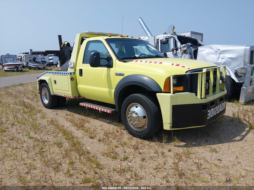 2007 Ford F-450 VIN 1FDXF46P47EA37232 — IAAI salvage auction photo